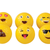Assorted Emoticon Golf Balls - 36 Pack