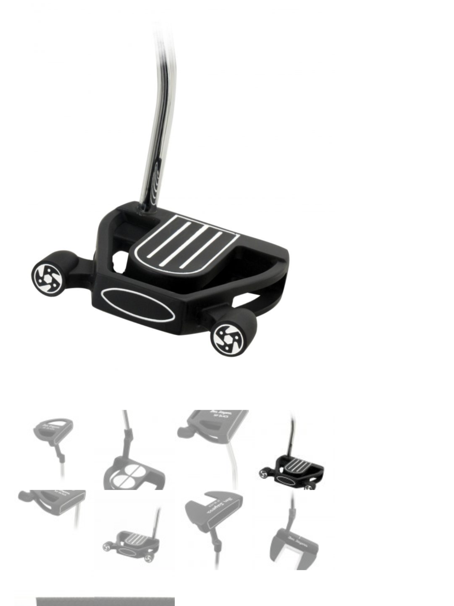 Ben Sayers Xf Black Series Putters 1 Ben Sayers Xf Black Series Putters