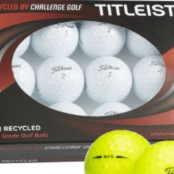 Challenge Golf Titleist Avx Rewashed Recycled Golf Balls - 12 Pack