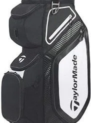 TAYLORMADE 2020 8.0 GOLF CART BAG BLACK/WHITE/CHARCOAL
