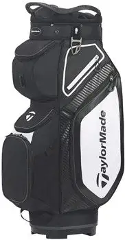 TAYLORMADE 2020 8.0 GOLF CART BAG BLACK/WHITE/CHARCOAL 1 TAYLORMADE 2020 8.0 GOLF CART BAG BLACK/WHITE/CHARCOAL