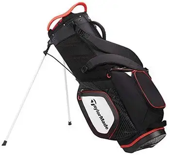 TAYLORMADE PRO 8.0 STAND BAG BLACK/WHITE/RED 5 TAYLORMADE PRO 8.0 STAND BAG BLACK/WHITE/RED - Image 5