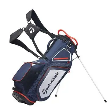 TAYLORMADE PRO 8.0 STAND BAG NAVY/WHITE/RED 1 TAYLORMADE PRO 8.0 STAND BAG NAVY/WHITE/RED