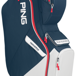 Ping Traverse 214 Cart Bag Navy/White/Red