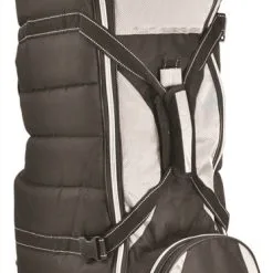 Longridge Tour Deluxe Roller Travel Cover - Black/Silver