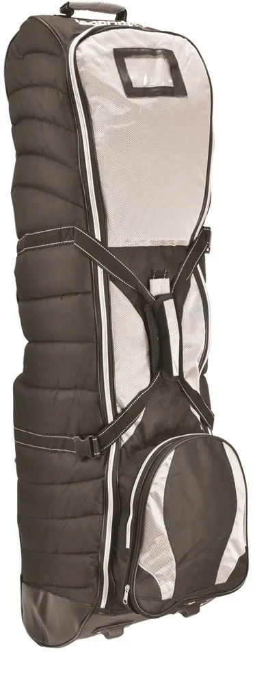 Longridge Tour Deluxe Roller Travel Cover - Black/Silver 1 Longridge Tour Deluxe Roller Travel Cover - Black/Silver