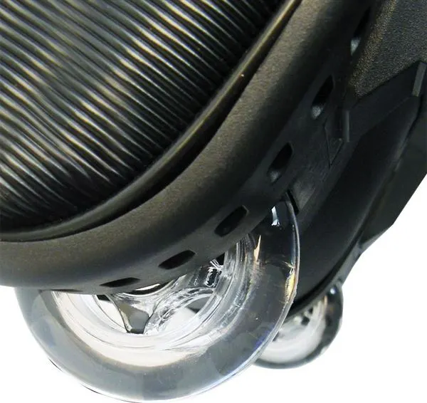 Longridge Tour Deluxe Roller Travel Cover - Black/Silver 3 Longridge Tour Deluxe Roller Travel Cover - Black/Silver - Image 3