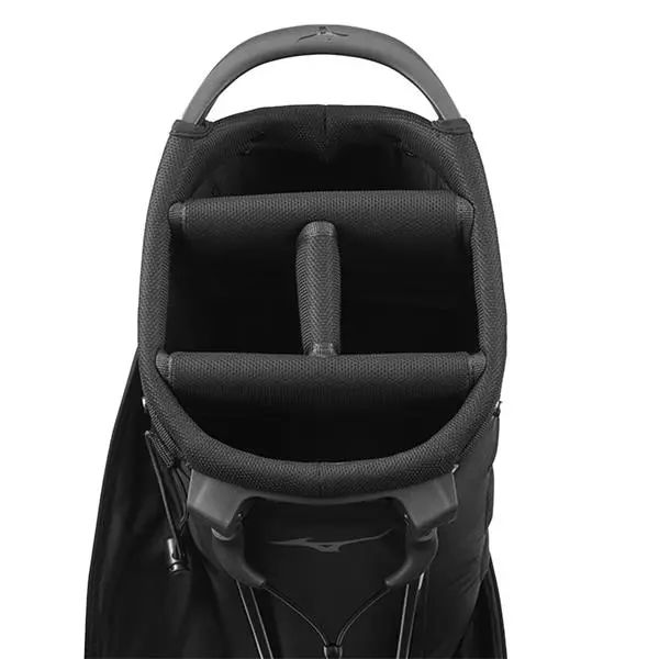 Mizuno BR-DRI FY21 Stand Bag Black Silver 3 Mizuno BR-DRI FY21 Stand Bag Black Silver - Image 3