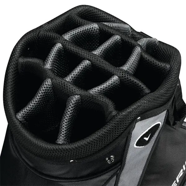 Callaway X Series 19 Cart Bag Black- Titanium - White 2 Callaway X Series 19 Cart Bag Black- Titanium - White - Image 2