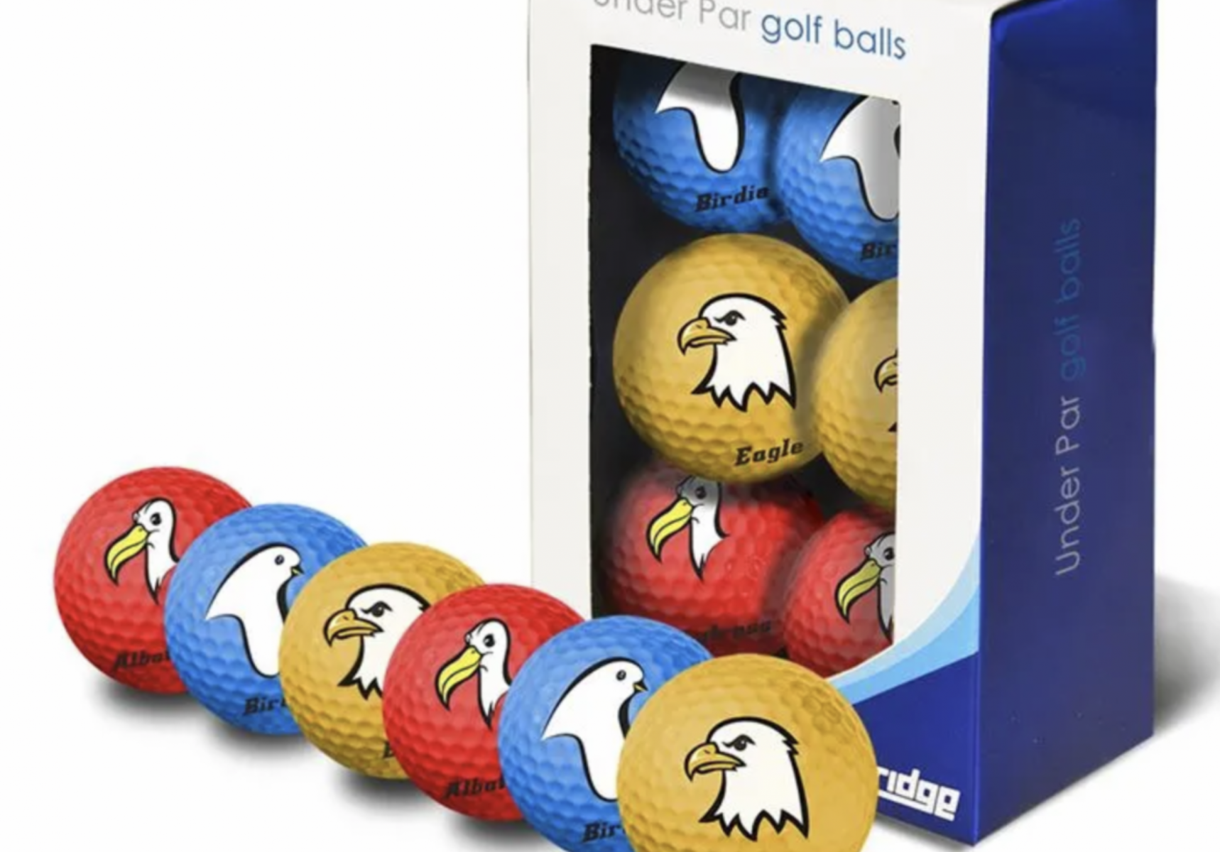 Longridge Under Par Golf Balls 1 Longridge Under Par Golf Balls