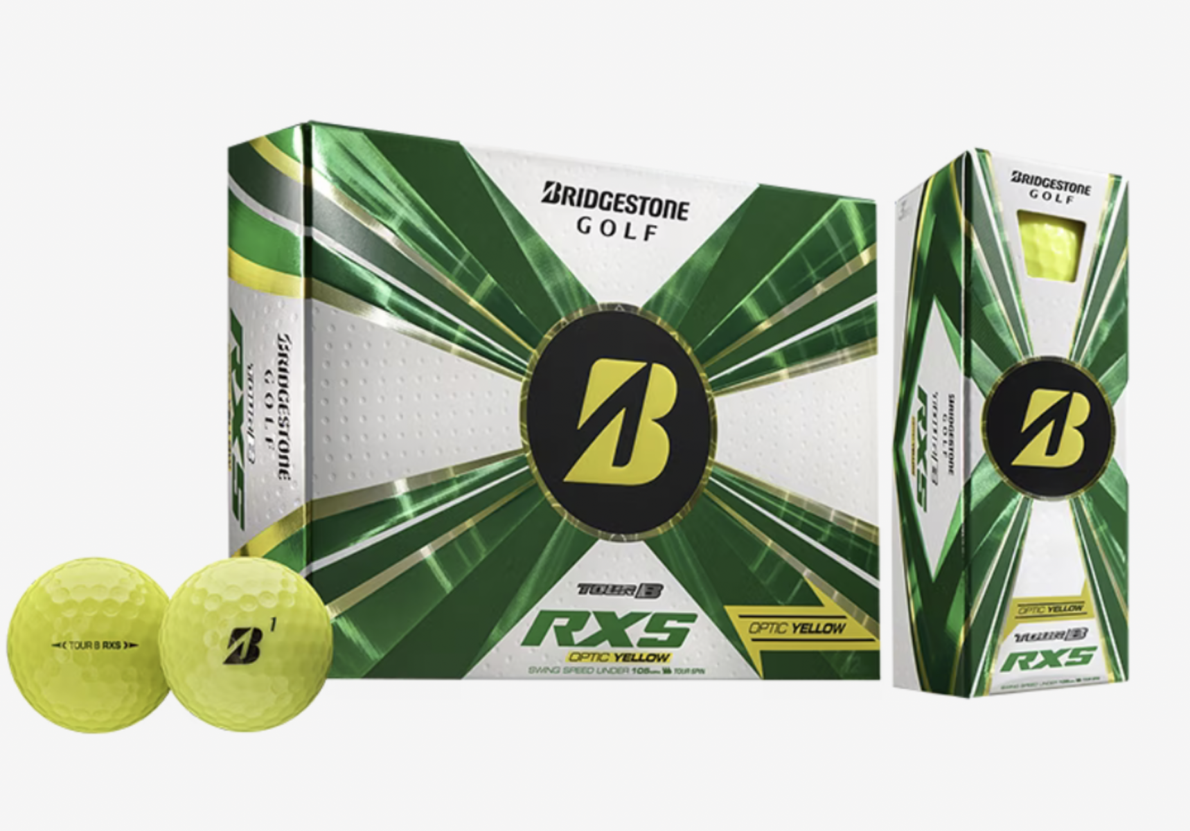 Bridgestone Tour B RXS Yellow ( 1Dozen) New 1 Bridgestone Tour B RXS Yellow ( 1Dozen) New