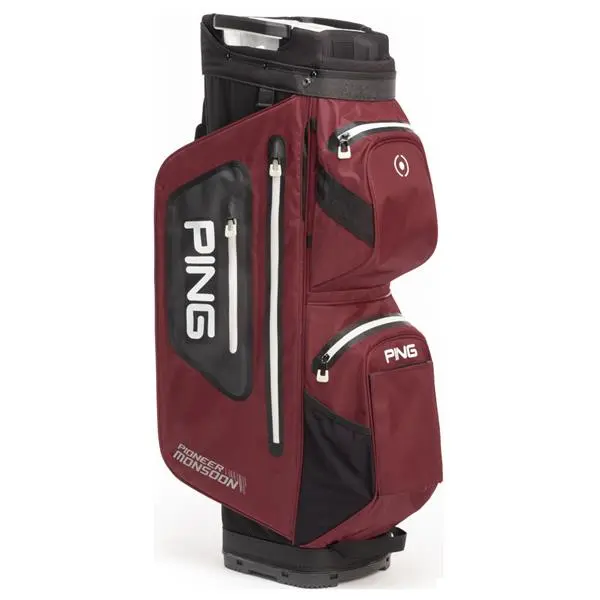Ping Pioneer Monsoon 201 Cart Bag Mulberry Black 1 Ping Pioneer Monsoon 201 Cart Bag Mulberry Black