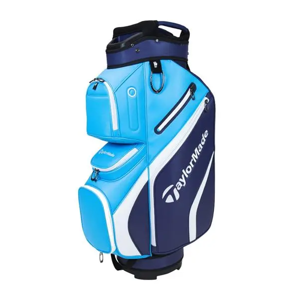 TaylorMade Deluxe Ladies Cart Bag Blue Sky 1 TaylorMade Deluxe Ladies Cart Bag Blue Sky