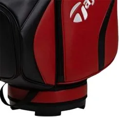 TaylorMade Deluxe Cart Bag Red - Black -Golf Clubs Shop TA22A0308001 3 L