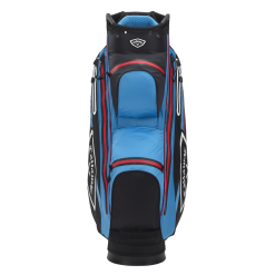Callaway Chev Dry 14 Golf Cart Bag - Black/CYAN/Fire Red -Golf Clubs Shop bags 2021 chev dry 14 cart 19011 5