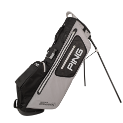 Ping Hoofer Monsoon 201 Carry Bag Light Grey Black White